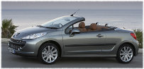 Mietwägen Peugeot 207cc Cabrio